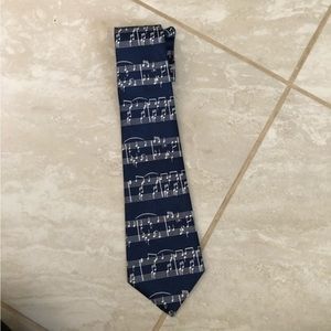 Music Note Tie 
No flaws